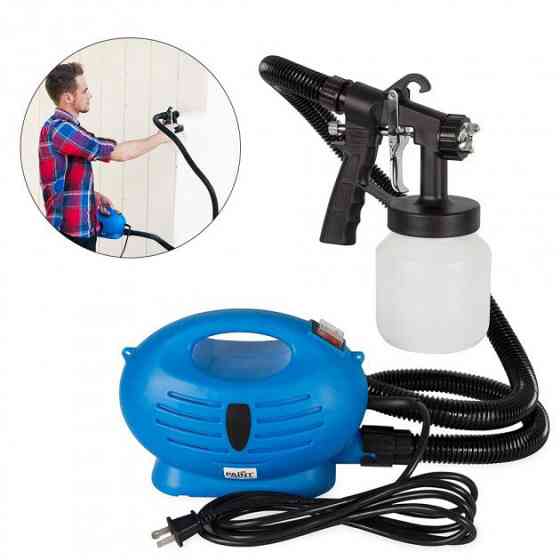 Пневмопістолет фарбувальний PAINT, Розпилювач фарби пейнт зум, Електро пульверизатор для фарбування IC-40 Львів