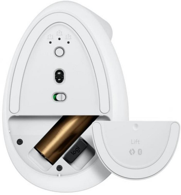 Миша бездротова Logitech Lift Vertical Ergonomic White (910-006475) Білий Харків - фото 14