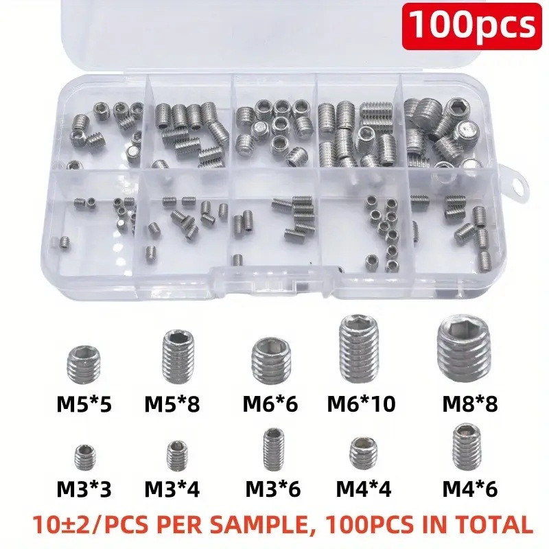 Винты DIN916 с внутренним шестигранником, 300 шт. Киев - изображение 4