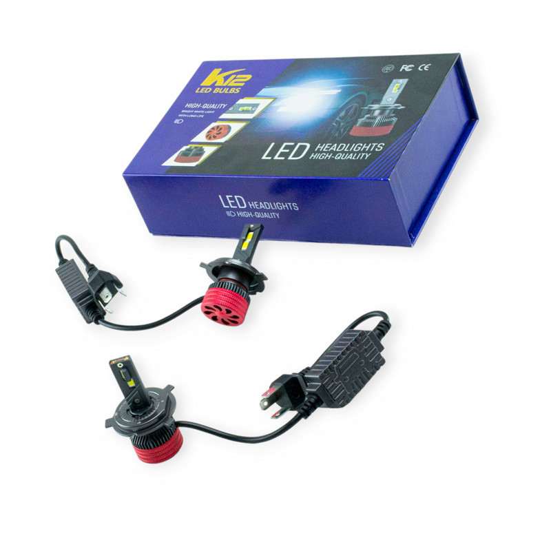 Автолампа H4 12V K12Mini 6500K 70W 14000L радіатор та обманка Optimal-L LED Мукачево - фото 1