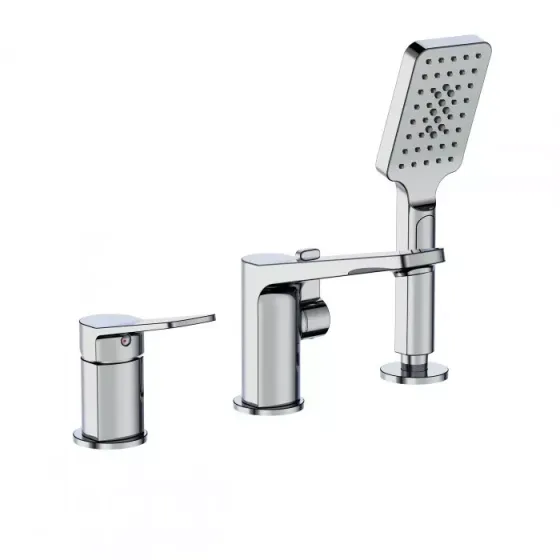 Смеситель на борт ванны Frap F1161 хром Киев