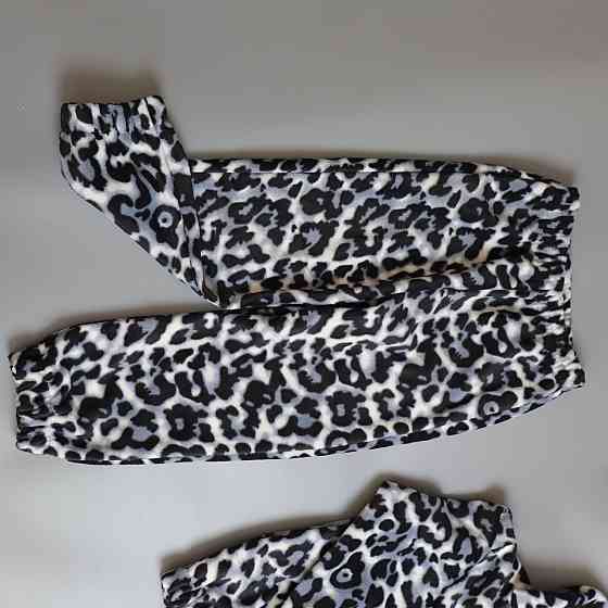 Теплий флісовий дитячий костюм лео сірий (худі з капюшоном+штани) Кам'янець-Подільський