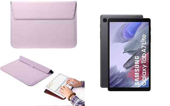Чохол-конверт VitoCase для Samsung Galaxy Tab A7 Lite T225, з функцією підставки для планшета Фіолетовий Київ
