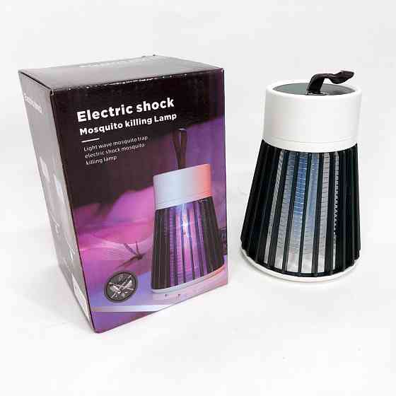 Уничтожитель насекомых для дома Electronic shock Mosquito killing lamp НА АККУМУЛЯТОРЕ для похода на природу NP-29 Львов