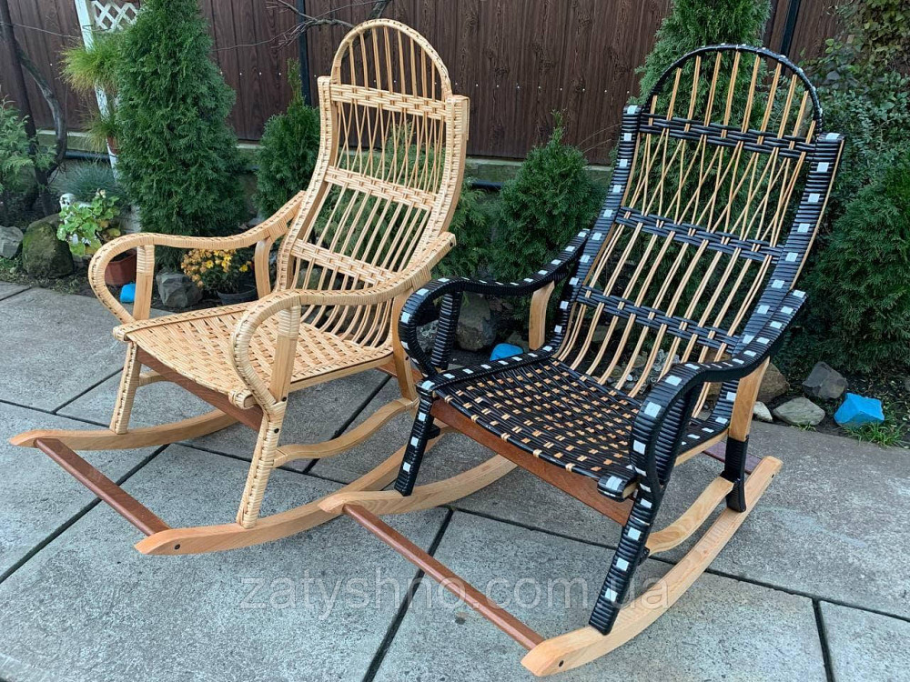 Кресло качалка ротанговая Киев - изображение 3