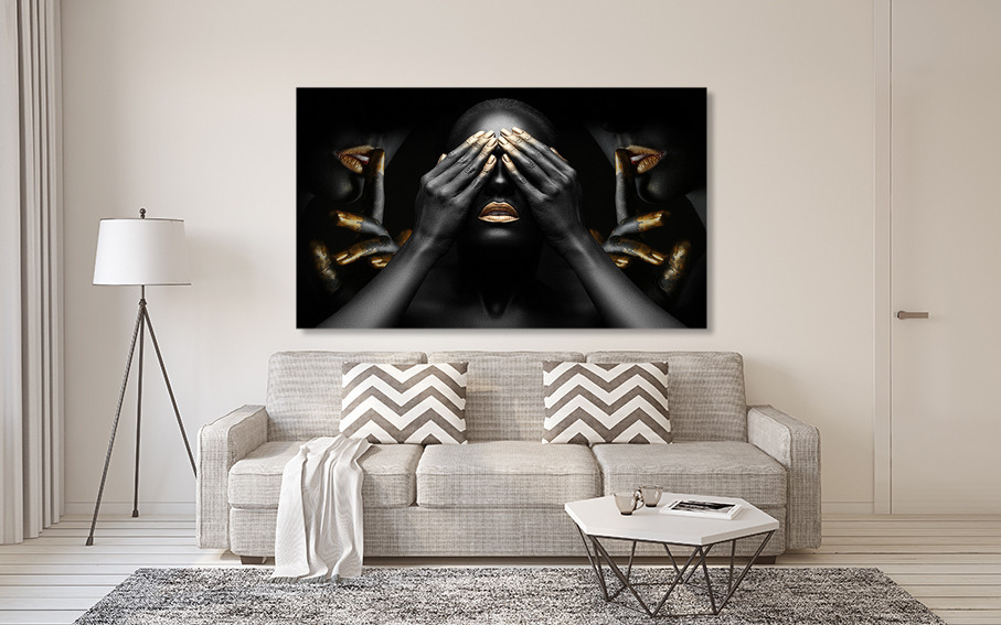 Картина холст у вітальню / спальню Дівчина   MLP_112  ( 60х30см ) 50x100 см Київ - фото 2