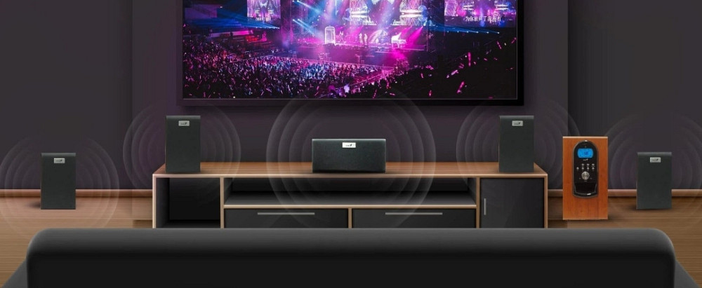 Домашний кинотеатр Genius SW-HF5.1 6000 Харьков - изображение 3