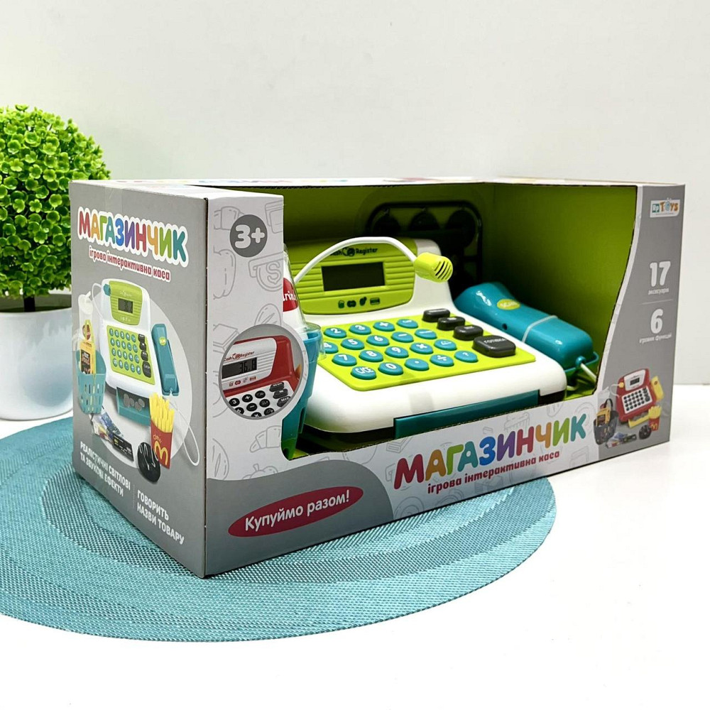 Дитячий ігровий касовий апарат Limo Toy з продуктами (7016 UA) Чернигов - изображение 8