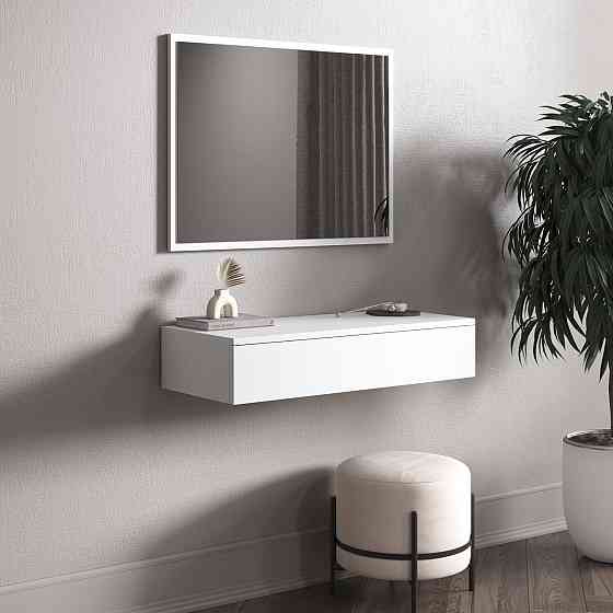 Туалетний столик VAYS, навісний, з висувною шухлядою М-44 Білий Львів