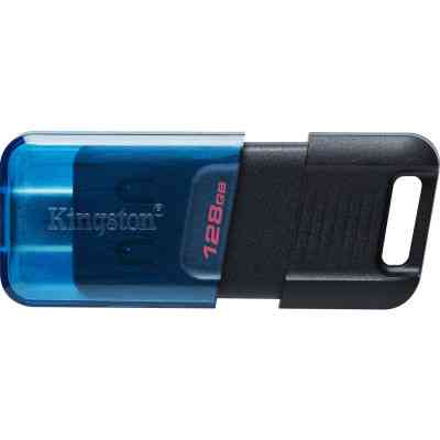 USB флеш накопичувач Kingston DataTraveler 80 M Blue/Black (DT80M/128GB) Вінниця
