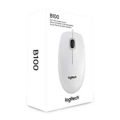 Мишка Logitech B100 White (910-003360) Вінниця