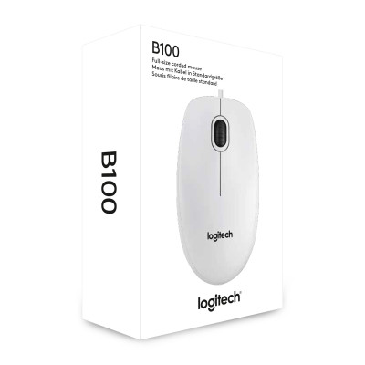 Мишка Logitech B100 White (910-003360) Вінниця - фото 3