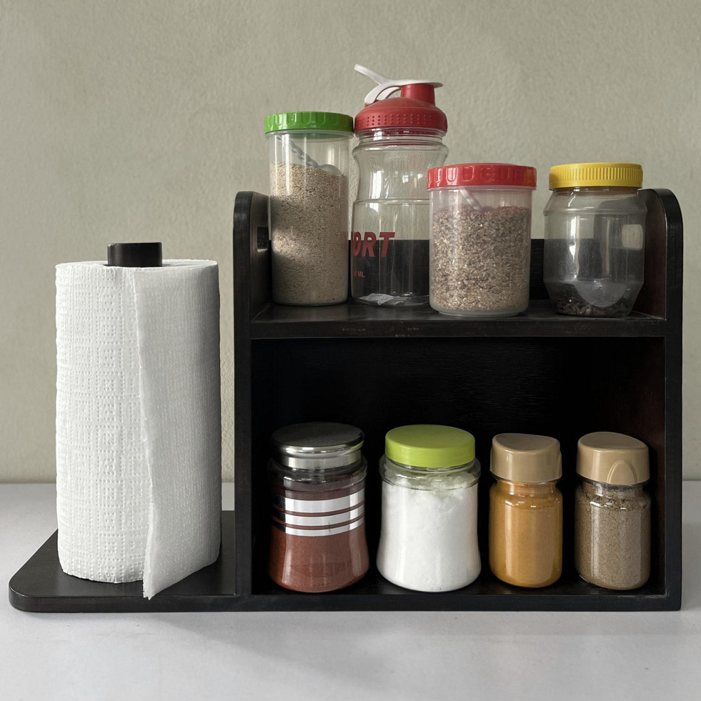 Тримач для паперових рушників "Штупер" венге Миколаїв - фото 1