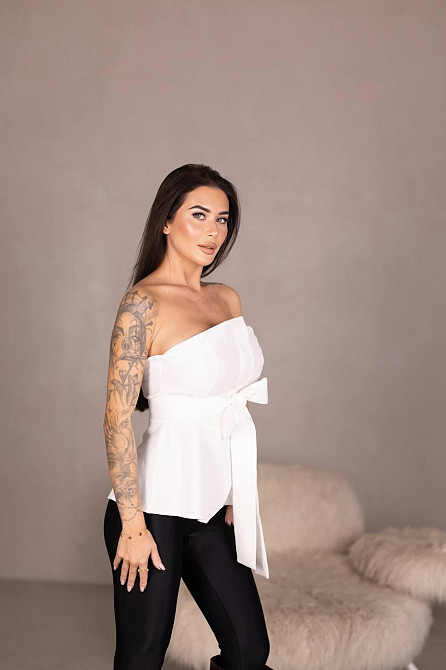 Жіночий стильний привабливий корсет з щільної тканини креп костюмка Одеса - фото 4