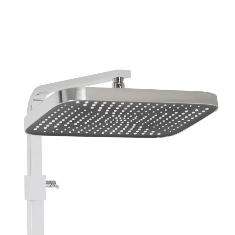 Душевая система для ванны из латуни Qtap Gemini на три потребителя (с изливом) QT51103KNC Chrome Харьков - изображение 7