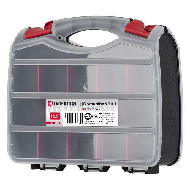 Органайзер 12.5" 2 в 1 320*260*80 мм INTERTOOL BX-4004 Київ - фото 2