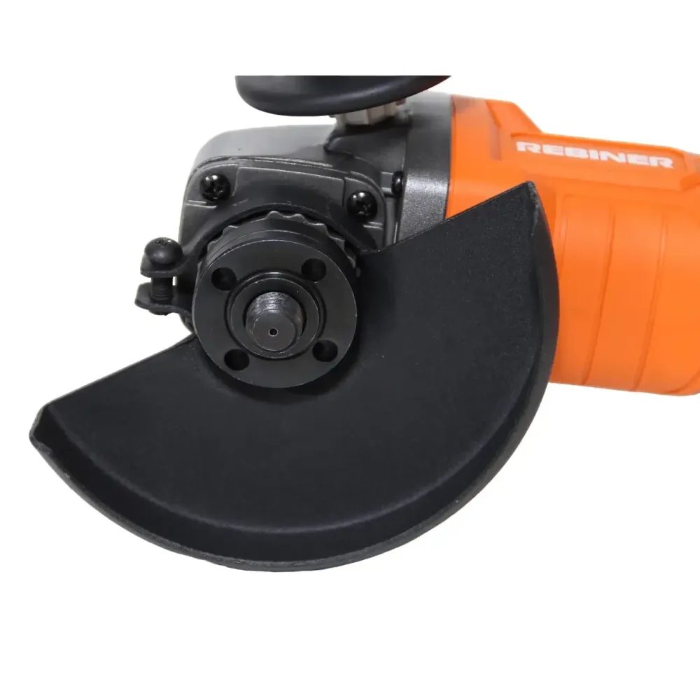 Болгарка акумуляторна Rebiner RAG-125BL/20Li, 125 мм, 20 В, без АКБ та ЗП, гарантія 36 міс Львів - фото 2