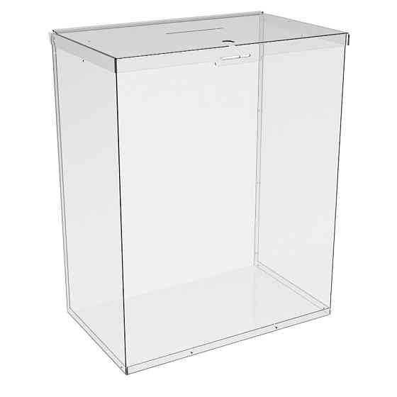 Ящик EKOSTAR с замком для пожертвований и сбора денег 400x245x500. Объем 49 литров Киев