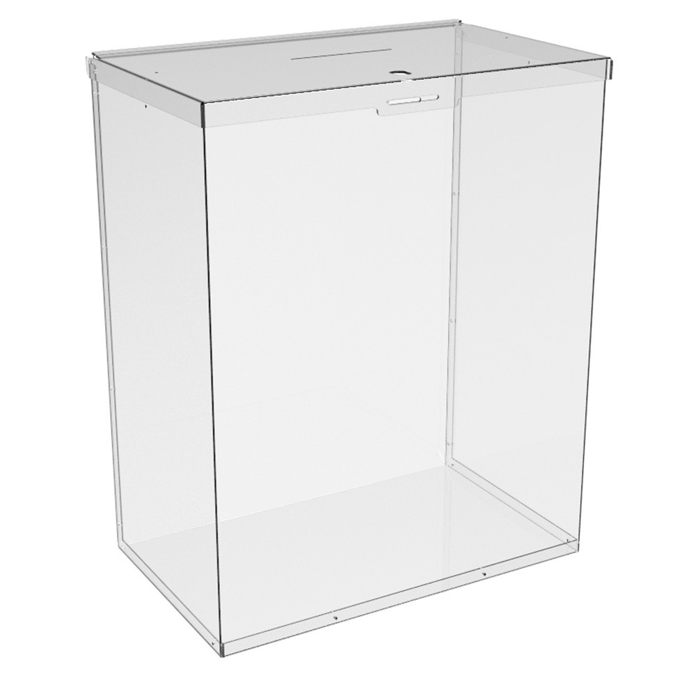 Ящик EKOSTAR с замком для пожертвований и сбора денег 400x245x500. Объем 49 литров Киев - изображение 3