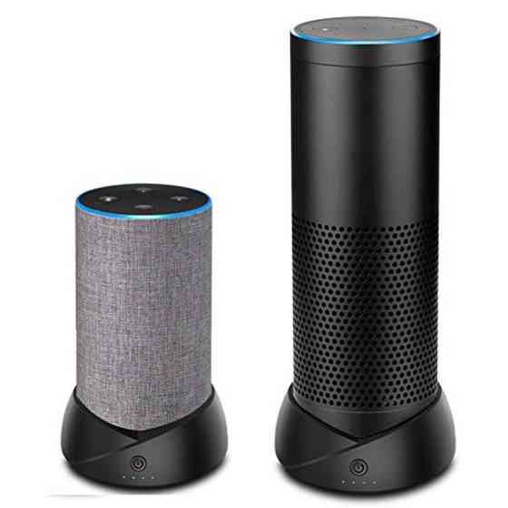 Портативная аккумуляторная база для Amazon Echo 2 / Echo Plus 1 поколение — беспроводная док-станция с USB выходом Киев