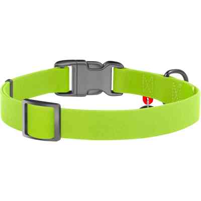 Ошейник для животных WAUDOG Waterproof с QR паспортом Ш 25 мм Д 38-58 см салатовый (27775) Винница