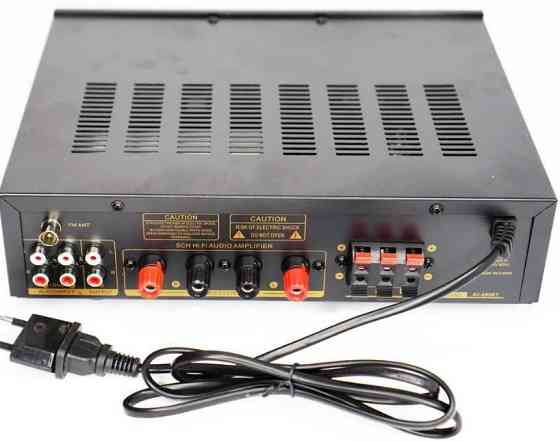 Аудио усилитель Bluetooth USB SD FM караоке стерео усилитель звука для колонок Харьков