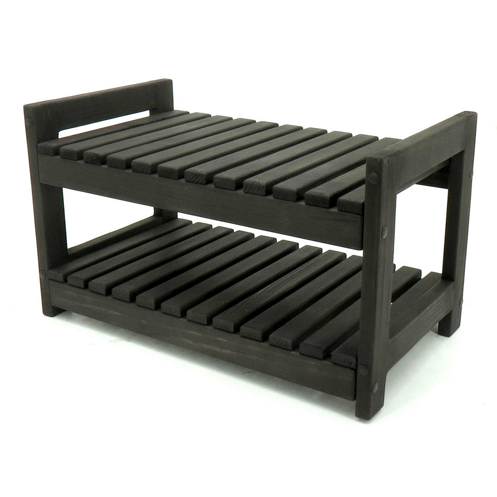 Полиця для взуття "Гордола" венге Миколаїв - фото 1