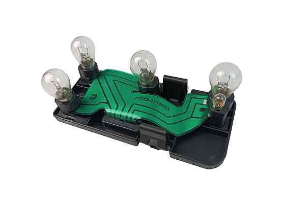 Плата фонаря 21213, 21214 левая с лампами заднего Мукачево