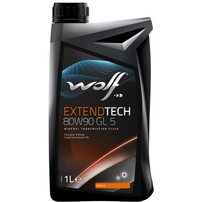 Трансмісійна олива Wolf EXTENDTECH 80W90 GL 5 1л (8304309) Вінниця - фото 1