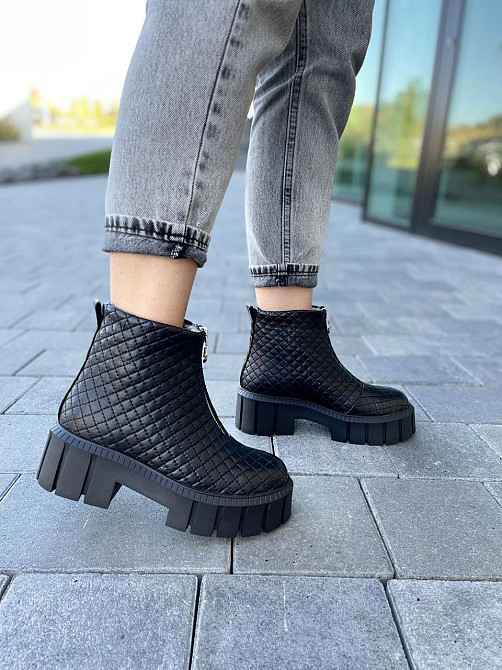 LIRIO Черевики жіночі LIRIO чорні натуральна шкіра зима 36-39 ( /91650) Коломия - фото 7