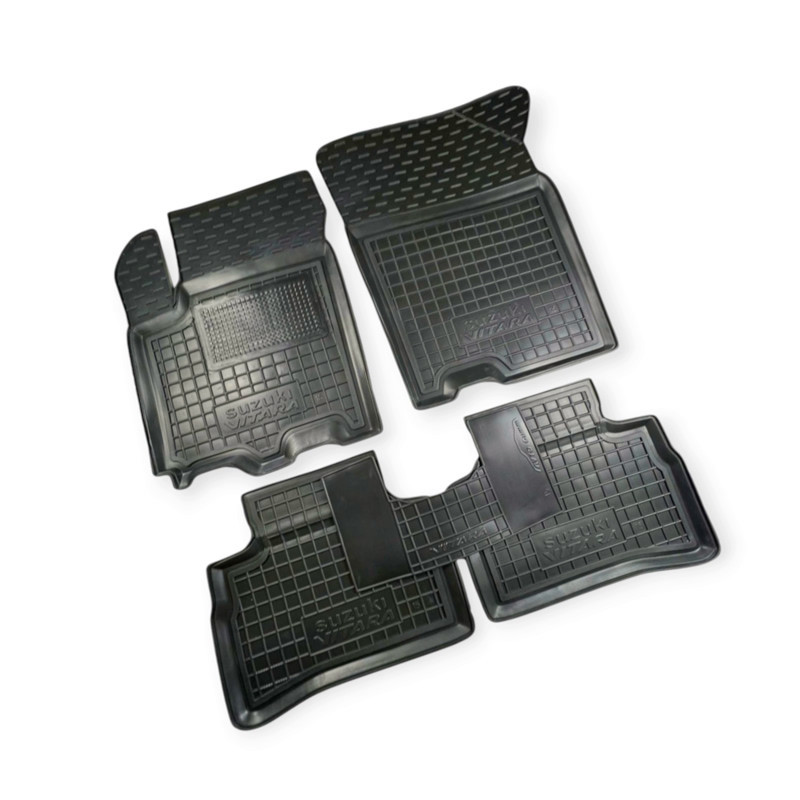 Килимки suzuki vitara 2015-> борт 2,5 см, з перемичкою салону Мукачево - фото 1