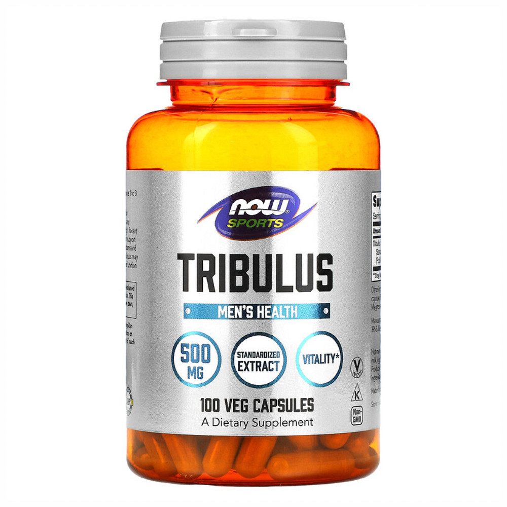 Трибулус NOW Tribulus 500mg 45% 100 vcaps Київ - фото 1