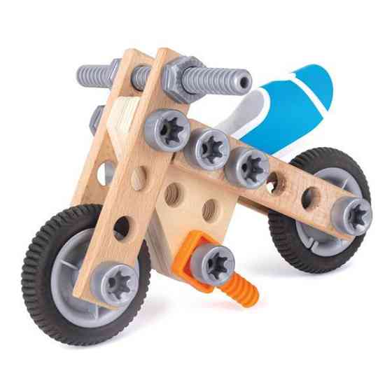 Конструктор Hape Мотоцикл 34 деталі (E3037) Харків