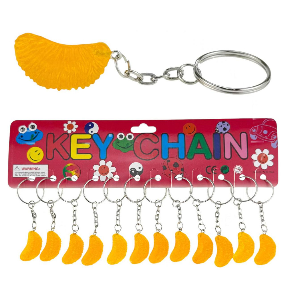 Брелок для ключей Мандарин 12 шт Киев - изображение 1