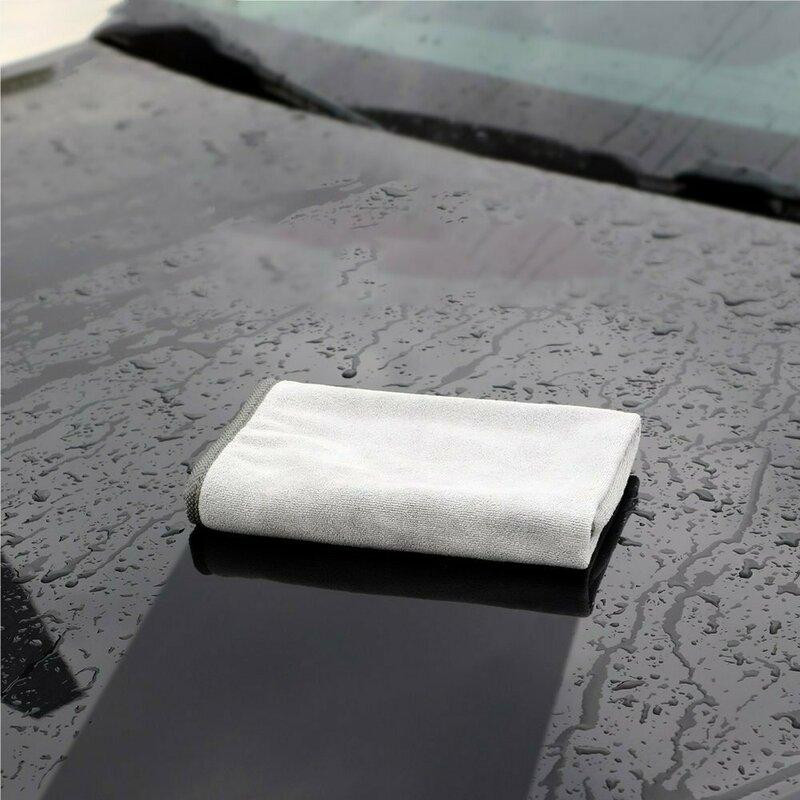 Полотенца из микрофибры для мытья автомобиля Baseus Easy Life Car Washing CRXCMJ-0G (Серое, 2 шт, 40х40) Николаев - изображение 7