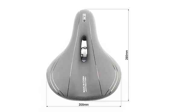 Сидіння ХВЗ 265x200мм, чорне TW 30 Київ