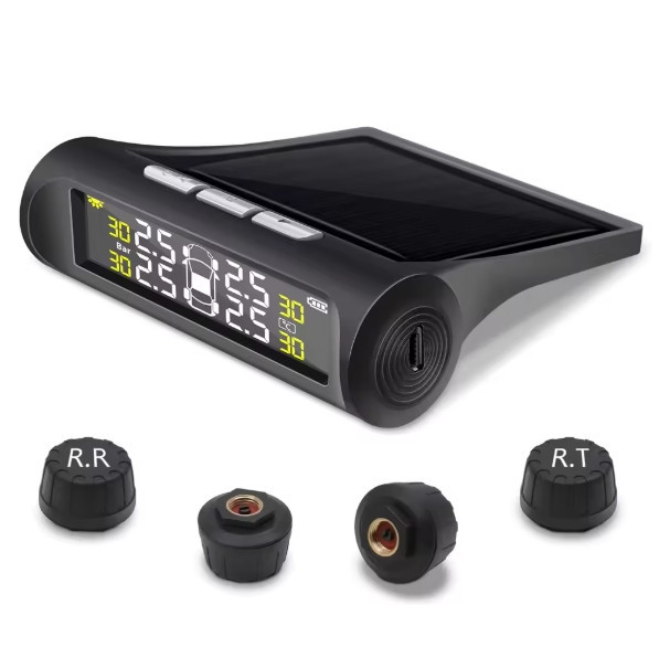 Система контролю тиску у шинах + сонячна панель Київ - фото 1
