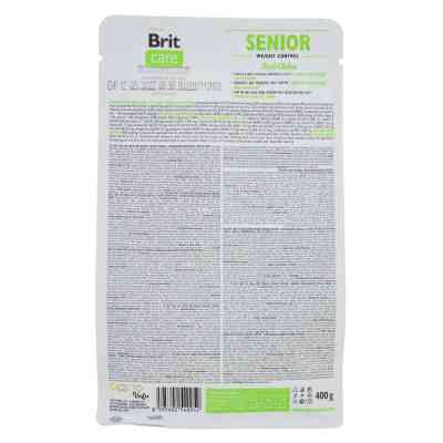 Сухой корм для кошек Brit Care Cat GF Senior Weight Control 400 г (8595602540952) Винница