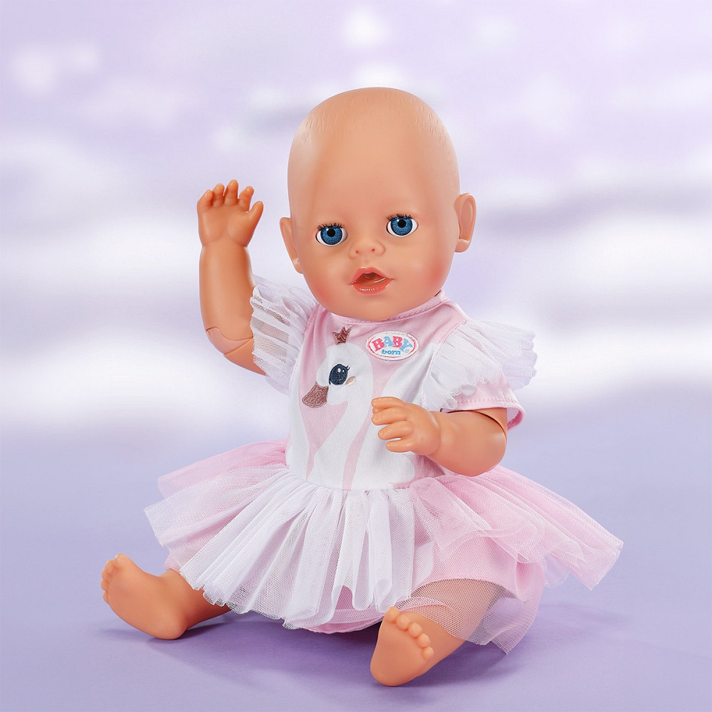 Одяг для ляльки Baby Born – Сукня з лебедем (43 см) Дніпро - фото 4
