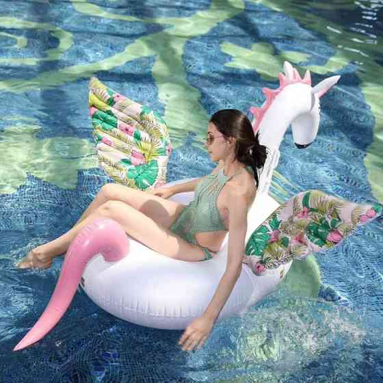 Надувная платформа-матрас Единорог Candy Horse 200см Винница