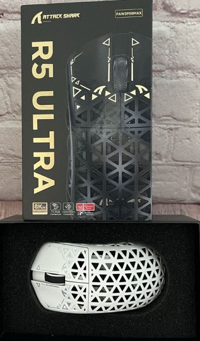 Attack Shark R5 Ultra ігрова мишка із карбону!! Харків - фото 3