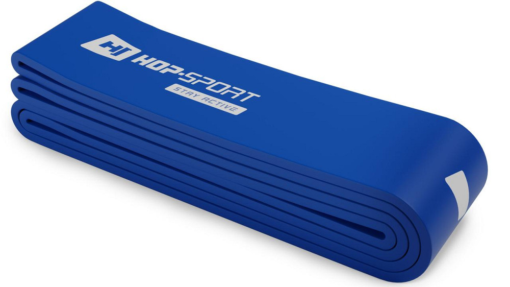 Резинка для фітнесу Hop-Sport 28-80кг HS-L064RR синя Киев - изображение 2