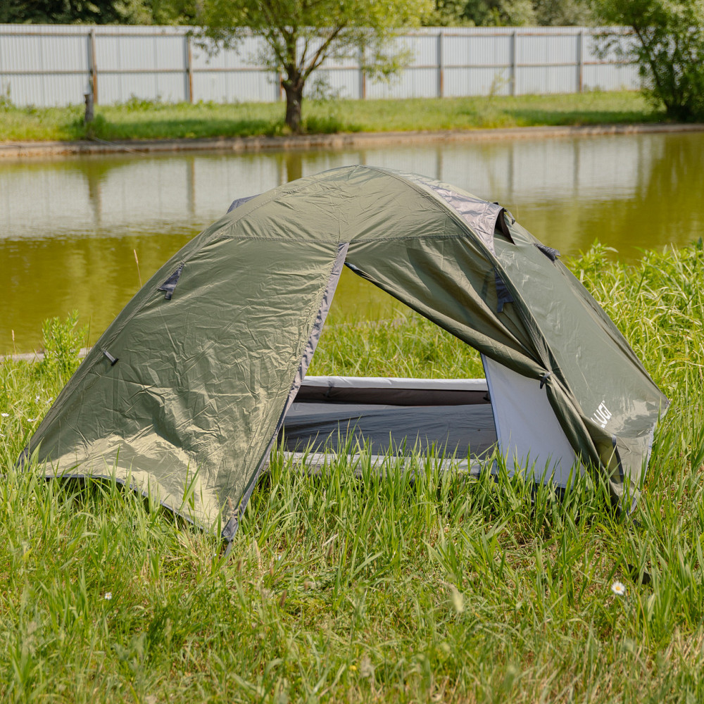 Двомісна кемпінгова палатка LU-017 Хаки Київ - фото 8