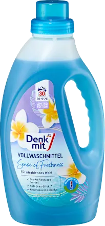Denkmit Vollwaschmittel flüssig Sense of Freshness 30 Wl Рідкий пральний порошок «Відчуття свіжості» Львів - фото 1