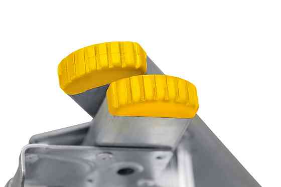 MASTERTOOL Драбина алюмінієва MASTERTOOL двосекційна комбінована 2х11 ступенів h=5330 мм max 15 Коломия