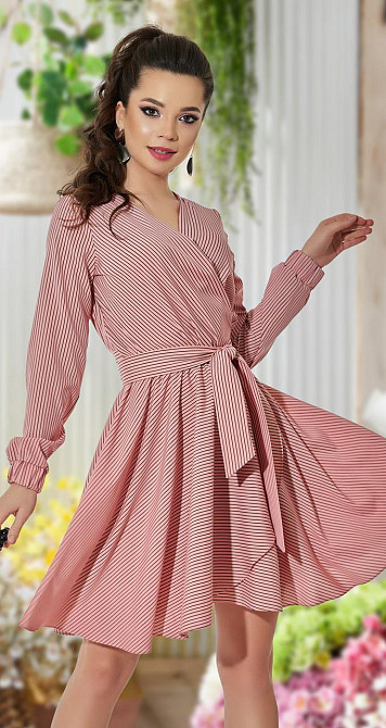 Платье в полоску (42) Киев - изображение 1