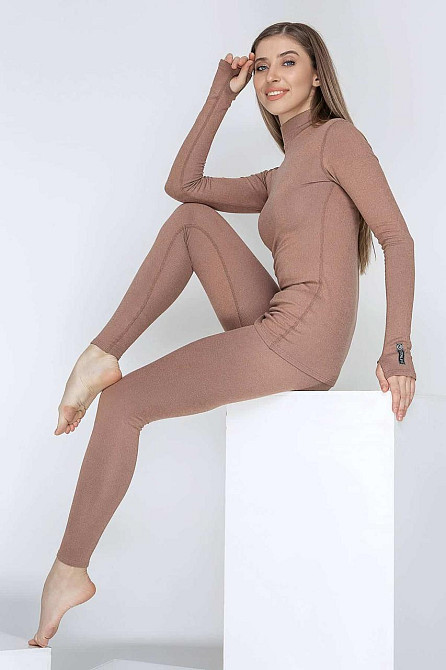 Термокомплект жіночій Totalfit NORWAY TWK7 XXL, Коричневий Київ - фото 4