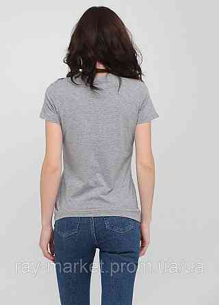 Футболка базовая Stedman Classic-T Unisex женская приталенная серый меланж (ST2600-GYH ) Киев