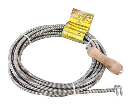 Трос для прочищення каналізації O9мм, 6 м Харків