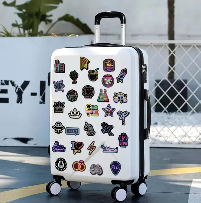 Наклейки з неоновими вогнями, неонові стікери, меми, приколи. Наклейки для комп'ютера, ноутбука, наб Київ - фото 4